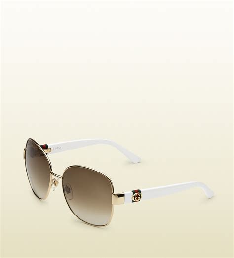 gold Gucci Sunglasses for Women 